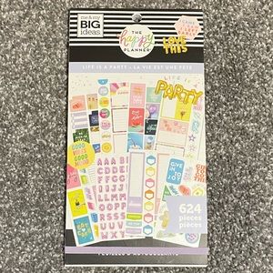 The Happy Planner Life Is A Party Value Pack Stickers